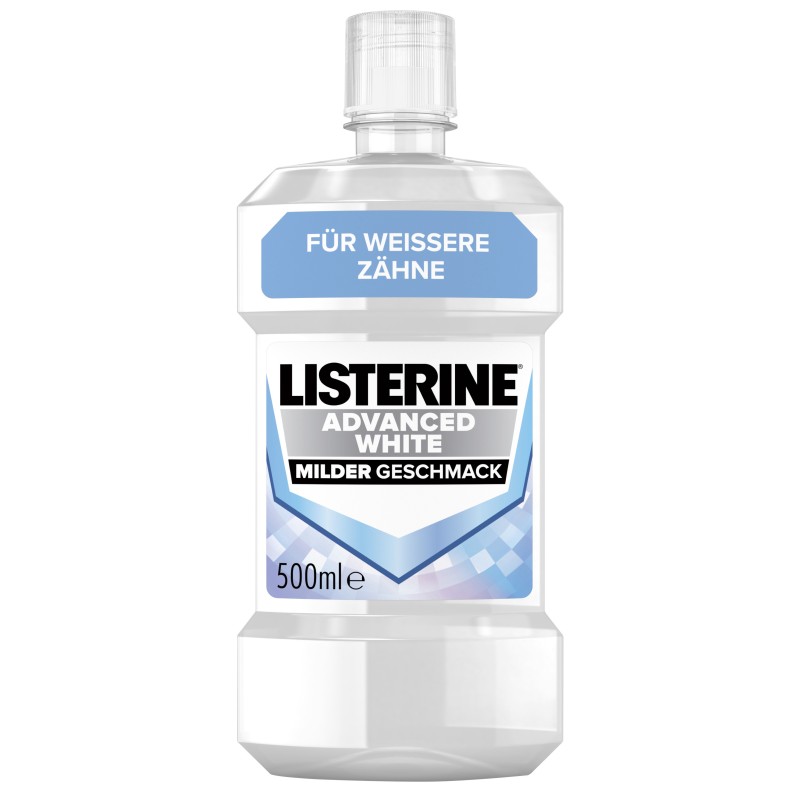 Bain de bouche advanced white 600ml