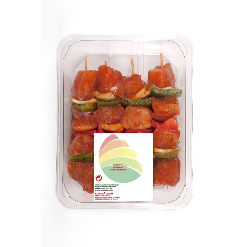 Brochette de Poulet Paprika Oignon x4 600g