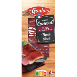 Filet de canard fumé et corsé 90g