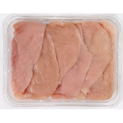 Filets de poulet tranchés à la minute 1kg