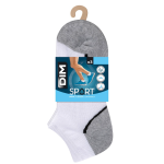 Socquette Courte Impact Leger Blanc T43/46 x3