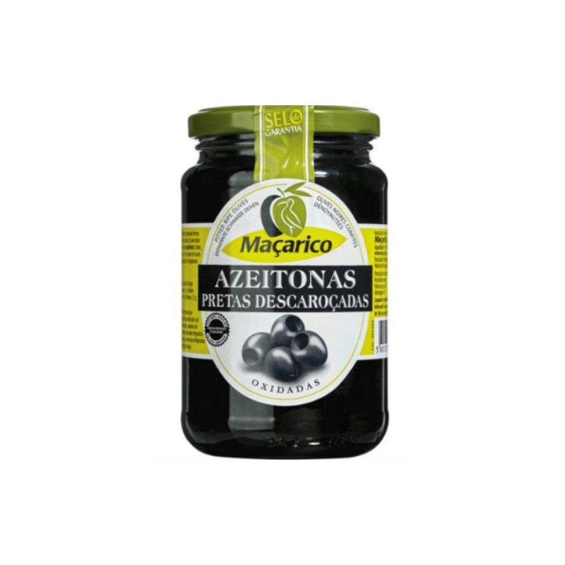 Olives noires dénoyautées 165g