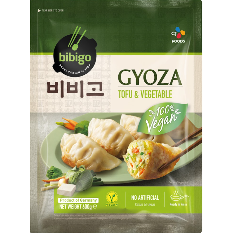 Gyoza tofu et légumes vegan 600g