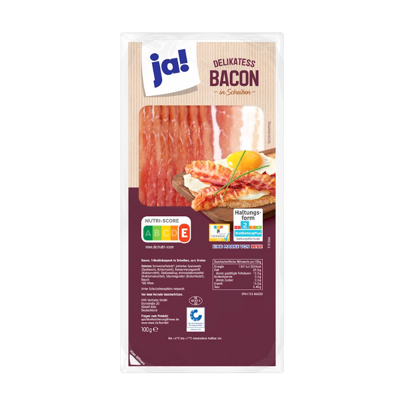 Bacon 100g