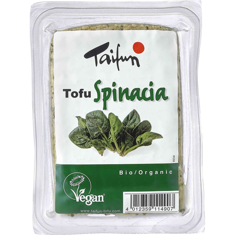 Bio Tofu aux Epinard 200g