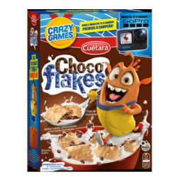 Céréales fourrées au chocolat 500g