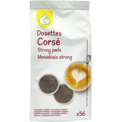 Café corsé dosette x56