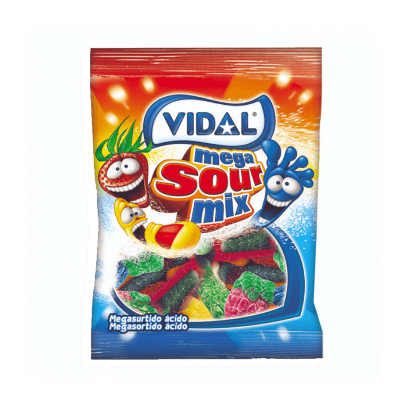 Bonbons acidulés assortiment 90g