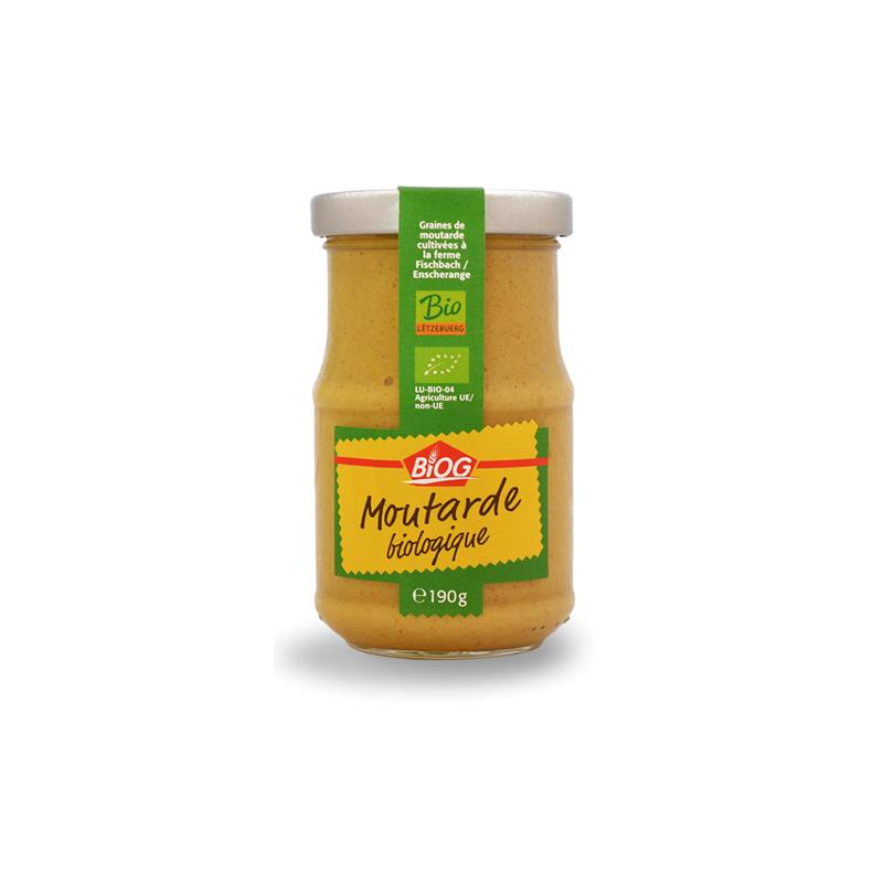 Bio Moutarde 190g