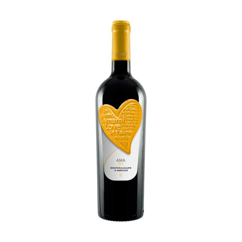 Vin rouge ama mi montepulciano d'Abruzzes 13% 75cl