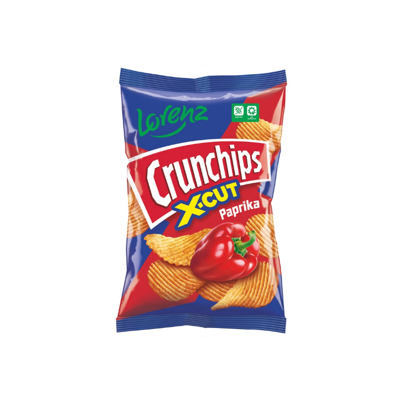 Crunchips X-cut Paprika 130g