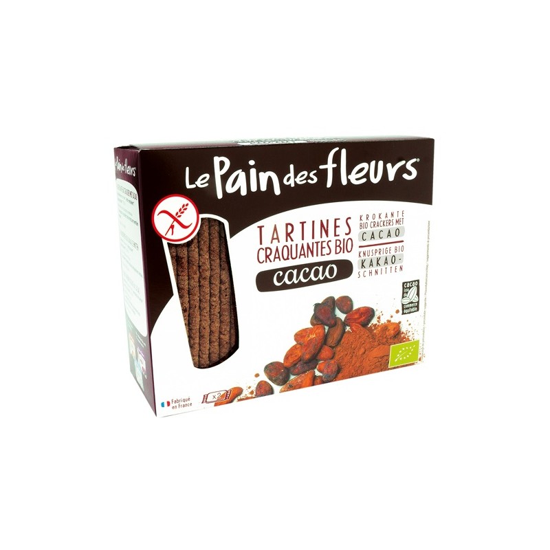 Bio Tartines Craquantes au Cacao sans Gluten 160g