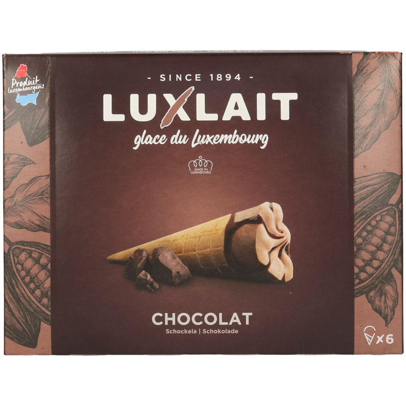 Cornet Chocolat x6 453g