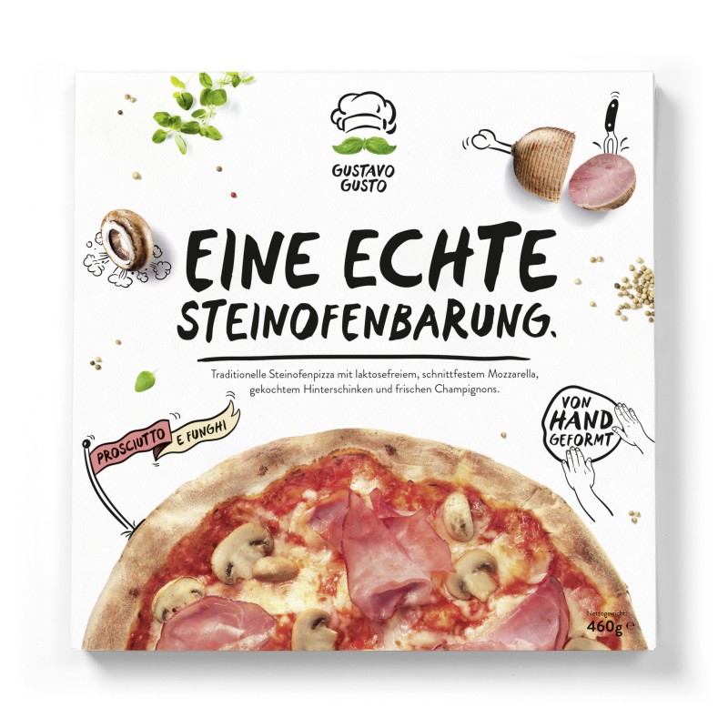 Pizza Jambon Champignons 460g