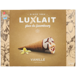 Cornet Vanille x6 459g