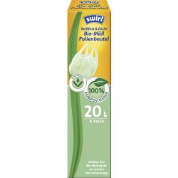 Sacs Poubelle Compostables Bio avec Poignées 20l x6