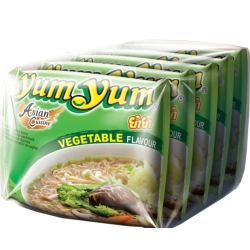 Nouilles instantanées aux légumes 5x60g