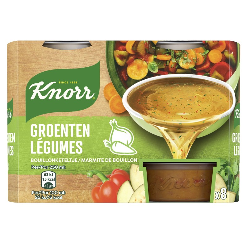 Marmite de Bouillon de Légumes x8 224g