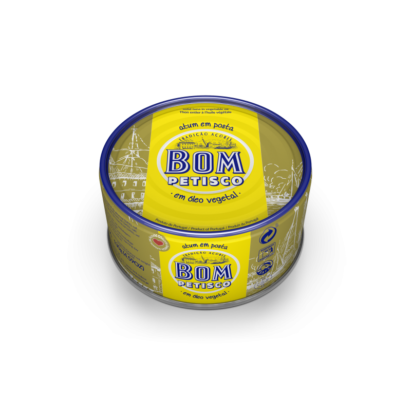 Thon Entier à l'Huile Végétale 200g