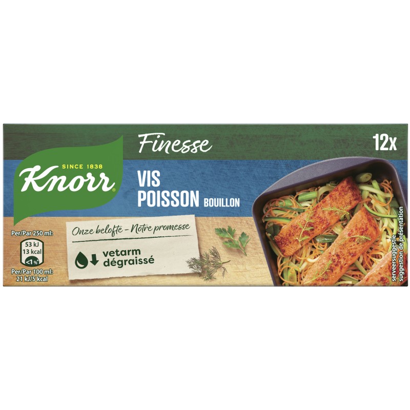 Finesse Bouillon de Poissons x12 120g