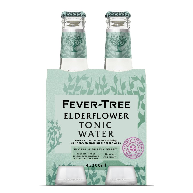 boisson Tonic Water Elderflower 4x20cl