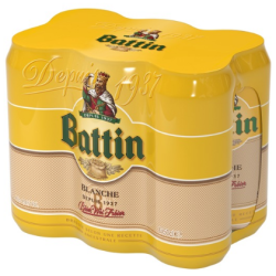 Bière blanche 4.8% 6x50cl