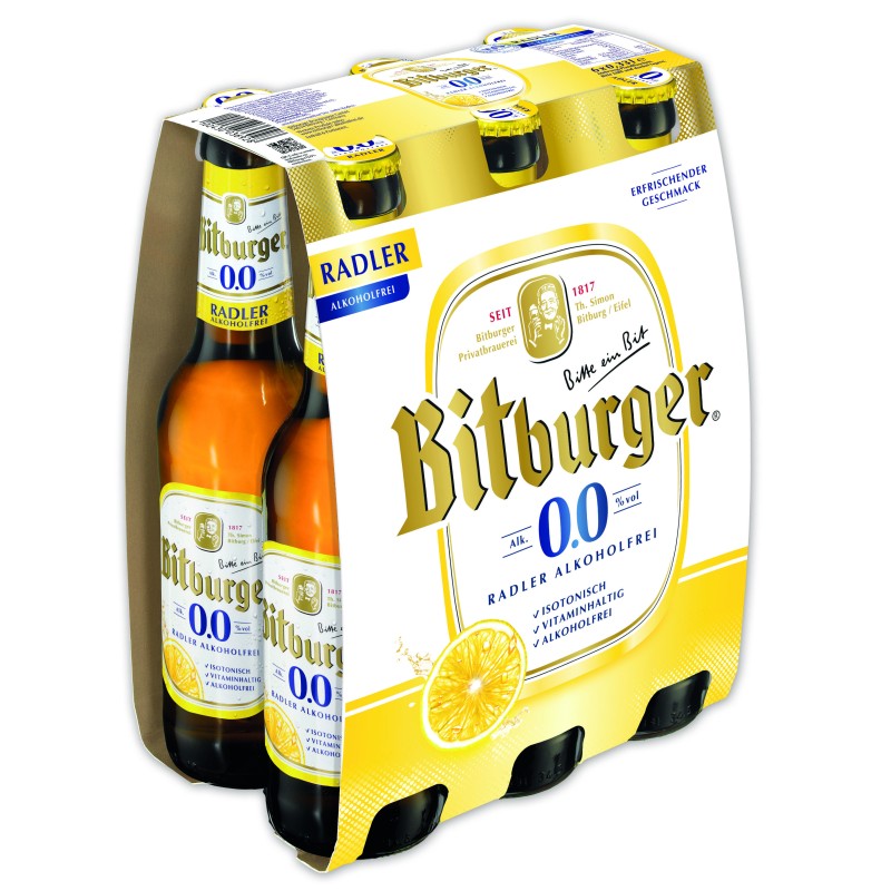 Bière Radler sans alcool 0% 6x33cl