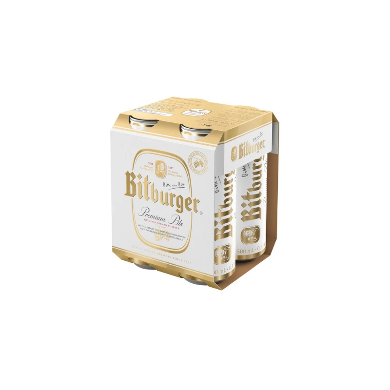 Bière pils 4.80% 4x50cl