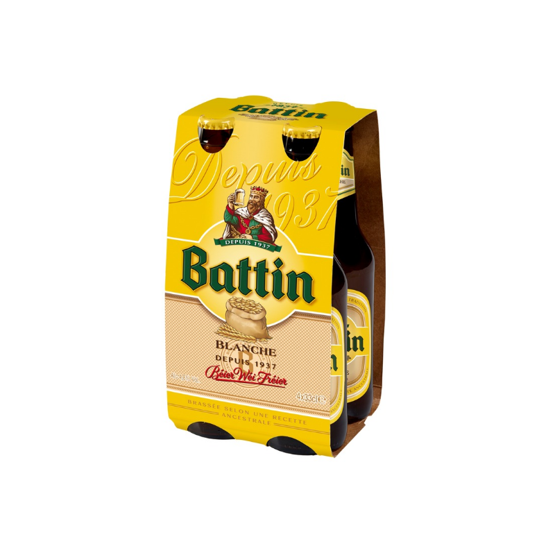Bière blanche 4.8% 4x33cl