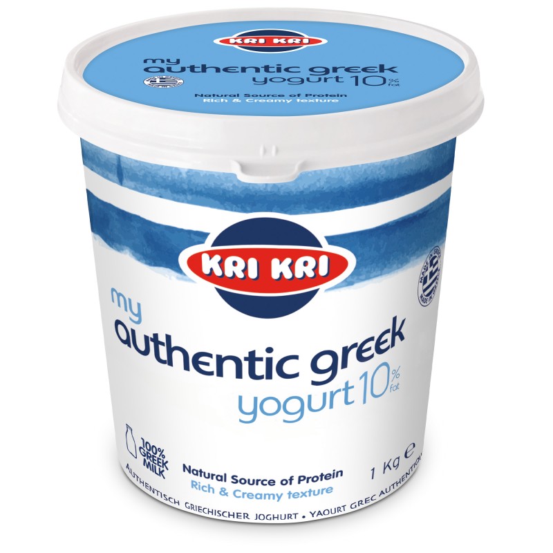 Yaourt grec nature 10%MG 1kg