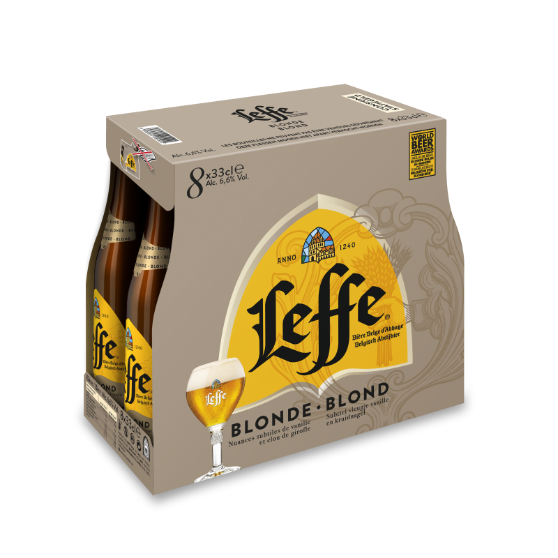 Bière blonde 6.6% 8x33cl