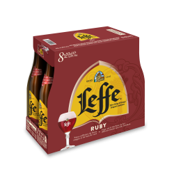 Bière ruby 5% 8x33cl