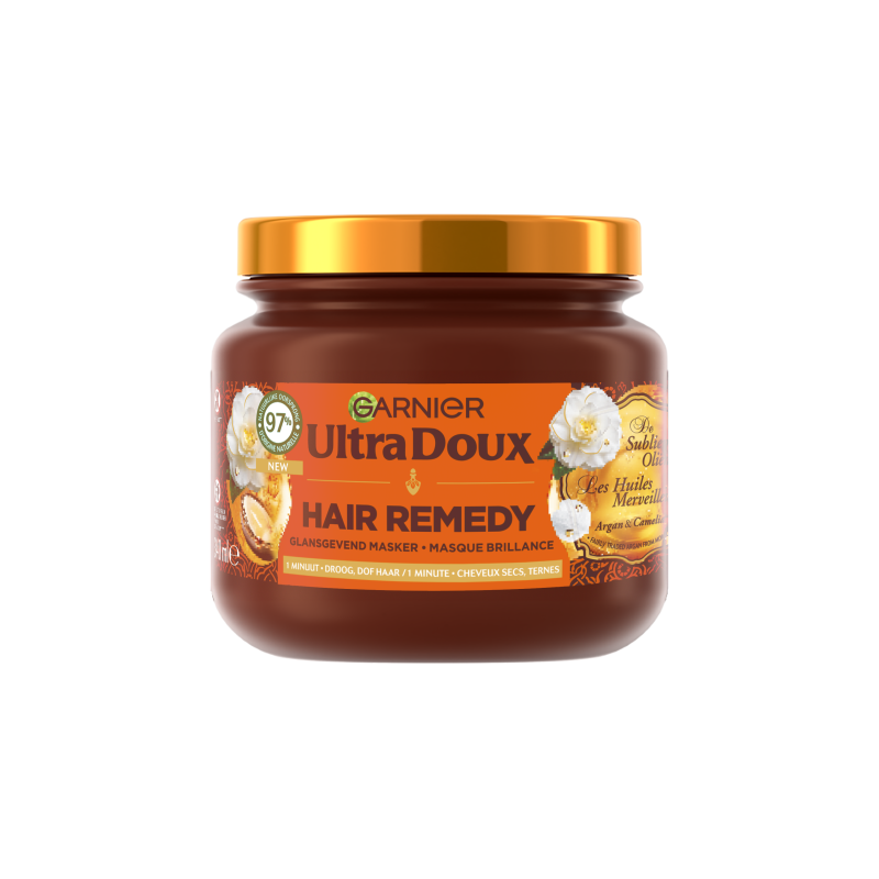 Masque brillance à l'huile d'argan 340ml