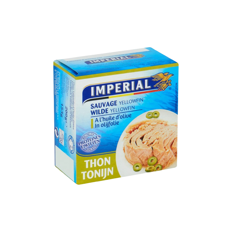 Thon sauvage à l'huile d'olive 200g
