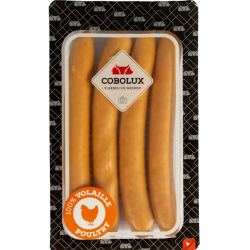 Wiener volaille x4 320g