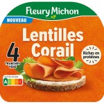 Tranches végétariennes aux lentilles corail x4 120g
