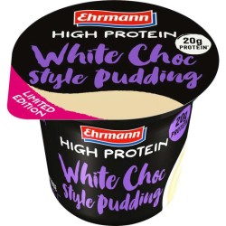 High protein pudding chocolat blanc 200g