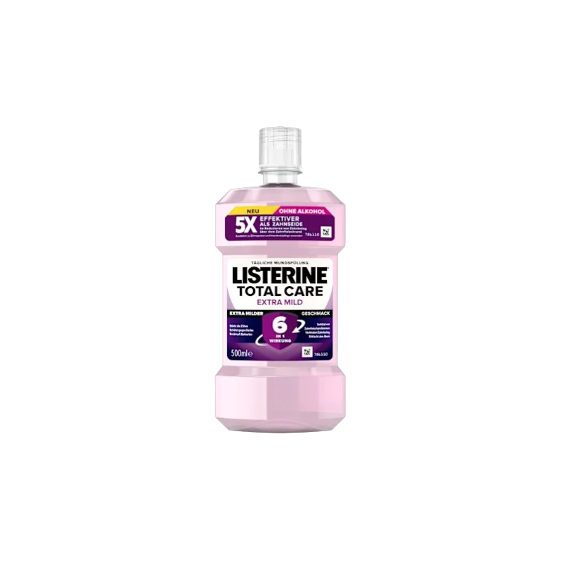 Bain de bouche total care extra doux 500ml