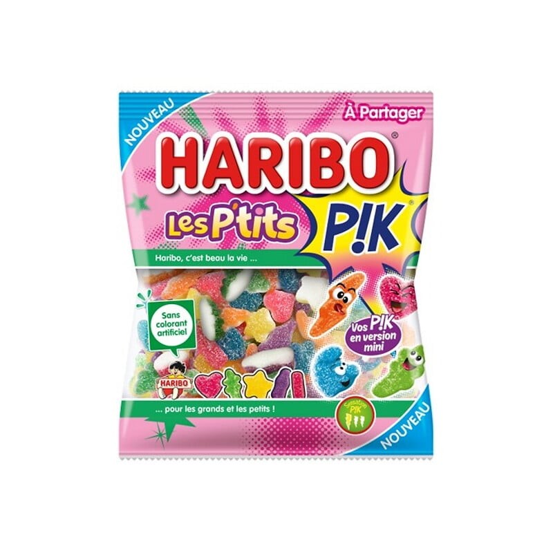 Bonbons gélifiés les p'tits pik 180g