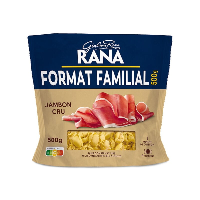 Cappelletti au jambon cru 500g