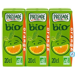 Bio Nectar d'orange sans pulpe 6x20cl