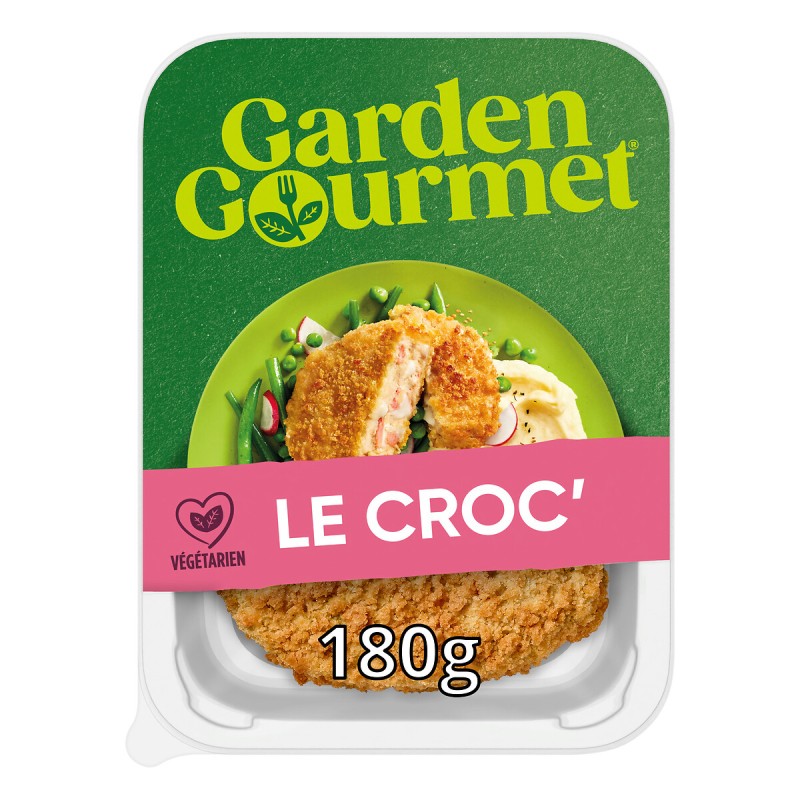 Croc fromage soja et blé spécialité végétarienne 180g