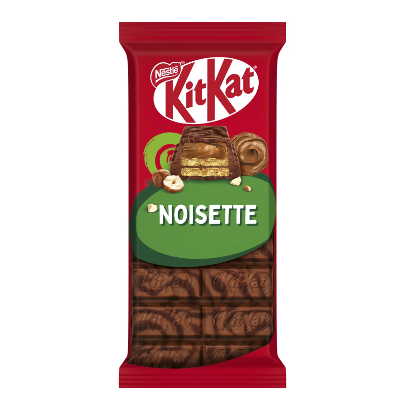 Tablette de chocolat noisette 99g
