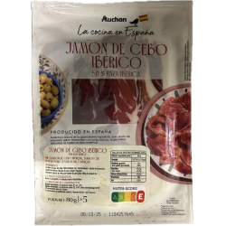 Jambon de cebo ibérique x5 80g