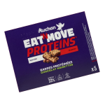 Barres protéinées chocolat noisettes x5 160g