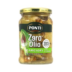 Artichauts poivre et citron sans huile 300g