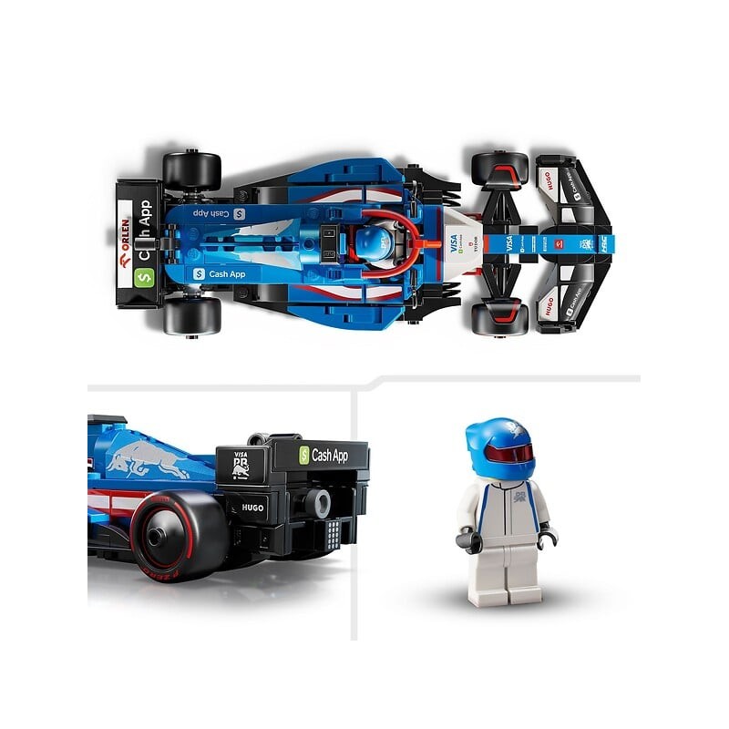 Speed Champions voiture F1 Visa Cash App Red Bull 77246