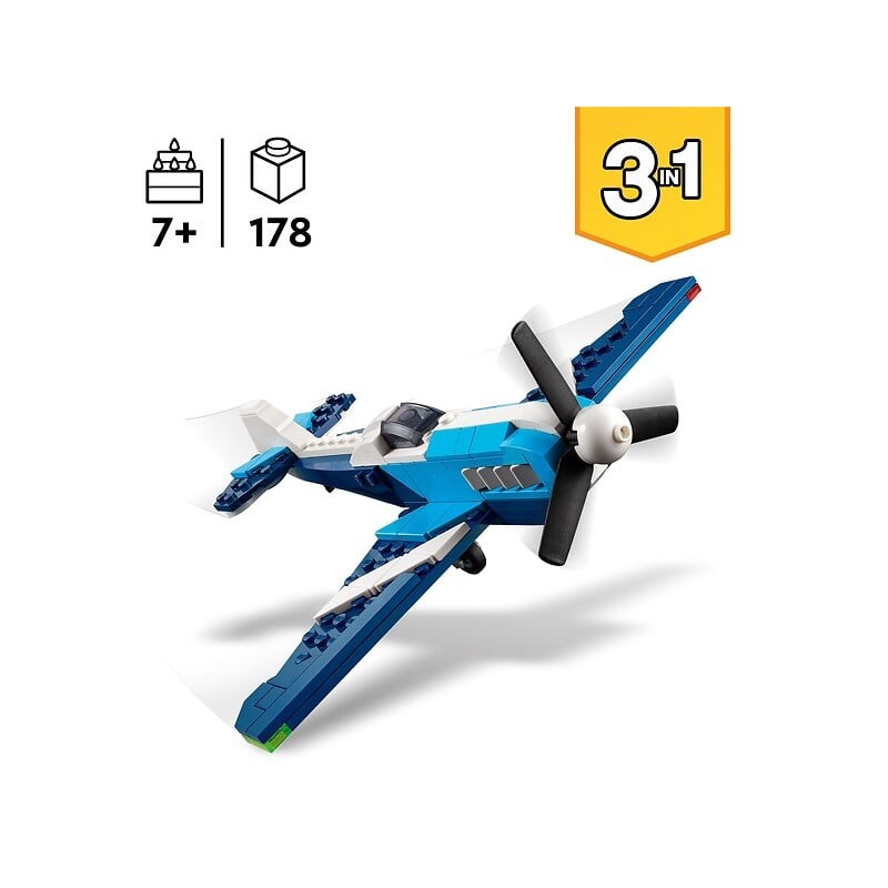 Creator 3en1 aeronef l'avion de course 31160