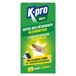 Pièges à mites pour vêtements x2