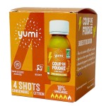 Coup de foudre shots de gingembre et citron bio 4x60ml